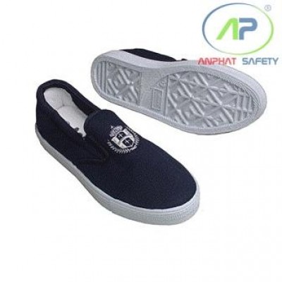 Giày Bata vải Nữ (Không cột dây) size 35